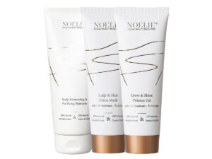 Set bei öliger, fettiger Kopfhaut